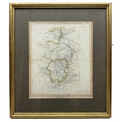 Collection of 18th and 19th century maps of Rutlandshire and Radnorshire including those by Thomas Kitchin, John Alken, Joseph Ellis, Thomas Moule, John Ellis, Charles Smith, Laurie and Whittle's rare map of roads of Aberystwyth and Cary's map of North Wales (10)