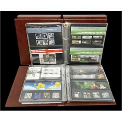 Queen Elizabeth II mint decimal stamps, mostly in presentation packs, face value of usable postage approximately 350 GBP