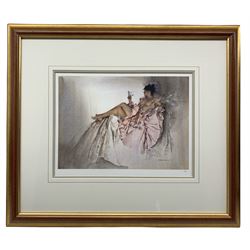After Sir William Russell Flint (Scottish 1880-1969): 'Book of Poems', limited edition colour print numbered 291/750 pub. 2002, 27cm x 38cm