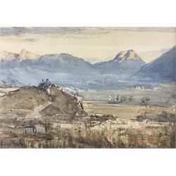 Arthur Reginald Smith (British 1872-1934): Moroccan Landscape, watercolour signed 20cm x 29cm