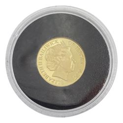 Queen Elizabeth II Bailiwick of Jersey 2020 gold proof penny coin, commemorating 'The 80th Anniversary of the Battle of Britain', cased with certificate