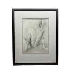 Edward (Ed) Povey (British 1951-): 'Youth' and 'Jade in Thought', near pair nude studies graphite on paper signed and dated 1993 and 91, respectively 35cm x 26cm (2)
Provenance: Artist's gallery label verso with catalogue number