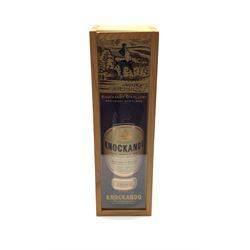 Knockando Pure Single Malt Whisky, distilled 1980, bottled 1995, 70cl 40%vol, in wooden case with sliding plastic front 
