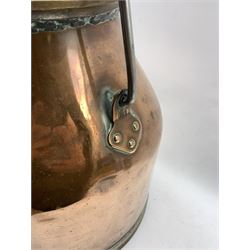 Copper dairy churn H33cm