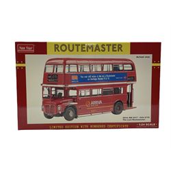 Sun Star Routemaster limited edition 1:24 scale bus 2914: RM 2217 - CUV 217C The Last Routemaster, boxed