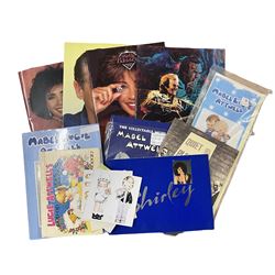 The Collectable World of Mabel Lucie Attwell by John Henty, other Atwell books and a 2000 Calendar, concert programmes including Shirley Bassey, Joe Longthorne, Neil Diamond etc 