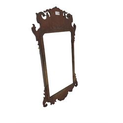 19th century Chippendale style mirror 