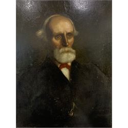 K Streatfield (British 19th/20th century): Half Length Portrait of a Distinguished Victorian Gentleman, oil on canvas signed and dated June 1903, 65cm x 50cm