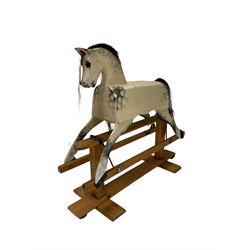 Freeway - rocking horse on a pine rocking base