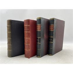 Bernard Shaw - Complete Plays and Prefaces, two volumes pub. 1934, 1st edition, rebound in full calf; Thomas Moore - The Gardener's Assistant two volumes, new edition 1892 in half calf (4)