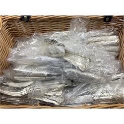 Large quantity of Kings pattern EPNS and other table cutlery including one hundred knives and other items, approx two hundred pieces