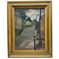 Northern English School (20th Century): Roads Leading Home, two oils on board unsigned, max 37cm x 26cm (2)