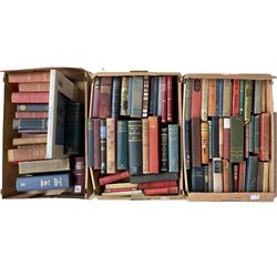 Assorted books including Medicine, Novels etc in three boxes