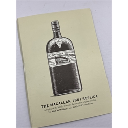 The Macallan 1861 Replica, a replica of the bottle, nose and flavour of an original bottling by John McWilliam, wine merchant of Craigellachie, 700ml, 42.7%, in original presentation box with stopper and paperwork