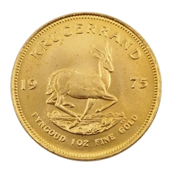 South Africa 1975 gold one ounce Krugerrand 