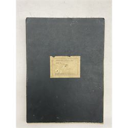 Ordnance Survey folding map of Tadcaster, Yorkshire West Riding Sheet  CXC 9, inscribed 'The Tadcaster Rural District Council and Mrs Martha Fielden 1903' 137 x 197