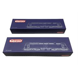 Two '00' gauge Vitrains Class 47 locomotives, V2063 Class 47805 - Virgin Pride of Toton and V2058 Class 47401 North Eastern, boxed (2)