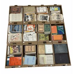 Quantity of 19th century and later sheet music, bound and loose including Carols for Choirs, White Horse Inn, Christmas Carols etc in twelve boxes