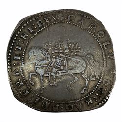Charles I (1625-1649) crown coin, Exeter mint
