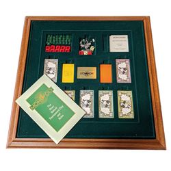 Monopoly 'The Player's Edition', wooden cased with fitted interior housing the playing pieces