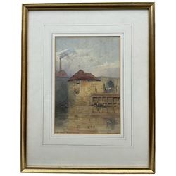 G H Brown (British late 19th century): 'York Minster from the South', 'North Street Postern York', and 'Minster and Water Tower York', set of three watercolour signed titled and dated 1894 and 1896, 21cm x 14cm and 14cm x 20.5cm (one unframed) (3)