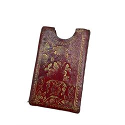 London Almanack for the Year of Christ 1769: Company of Stationers, miniature book engraved with a view of Westminster Bridge, in gilt tool morocco slip case H6cm