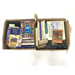Two boxes of books on Art, Crafts etc