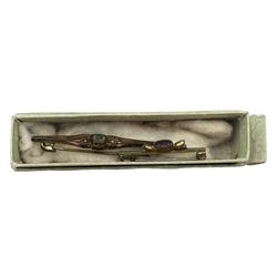 Group of items, including two silver and enamel Auxiliary Territorial Service (ATS) sweetheart rings, a ring marked 'Tiffany & Co', two gilt metal brooches, a silver pocket watch, other items of jewellery and a Charles Rennie Mackintosh letter opener, cased 