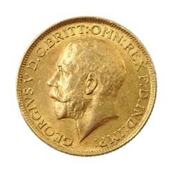 George V 1913 gold full sovereign