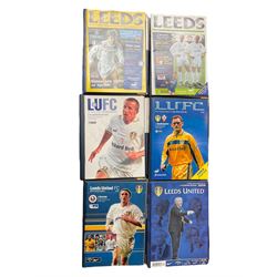 Leeds United football club - over three-hundred home game programmes including, 1996/97, 2002/03, 2012/13 etc