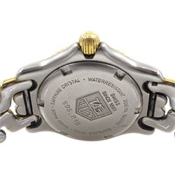 Tag Heuer Professional 200 meters ladies stainless steel quartz wristwatch, No. S95.215
