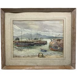 Hilda Mary Sides (British 1871-): 'Cromarty', watercolour signed and dated 1920, 31cm x 42cm