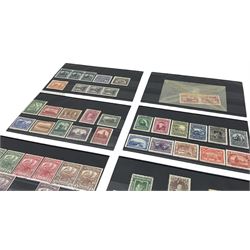 Newfoundland stamps, housed in stockcards, including 'Air Mail to Halifax, N.S. 1921' overprints etc, used and mint