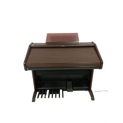 Technics - electric piano/organ, with stool