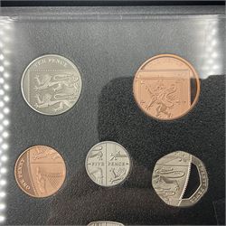 The Royal Mint United Kingdom 2020 proof coin set, cased with certificate