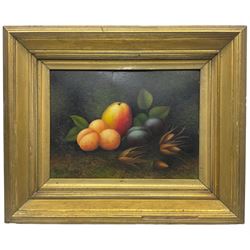 Carl Werner (Continental Early 20th century): Still Life of Fruit, pair oils on board signed 22cm x 30cm (2)