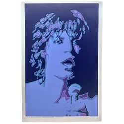 After Pete (Peter) Marsh (British 1945-): 'Mick Jagger', limited edition colour poster limited to 2000 copies pub. Reliance Art 1990, 76cm x 51cm