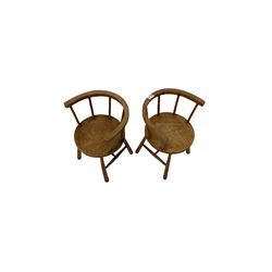 Two small children's chairs 
