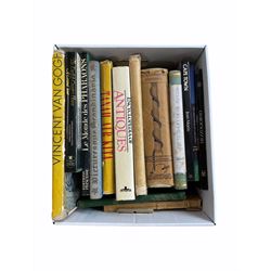 Box of Art and Antiques reference books etc