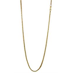 Middle Eastern 21.5ct gold fancy chain necklace