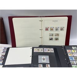 Stamps including Queen Elizabeth pre and post decimal, various first day covers etc, housed in eight albums / folders