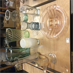 Selection of Glass Vases and Plates