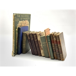 Thomas Day - 'History of Sandford and Merton' three vols. published 1801, Robert Browning - 'Pied Piper of Hamelin' illustrated by Kate Greenaway published by Frederick Warne & Co and other books