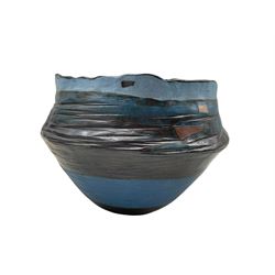 Joan Desmond Murray (British) studio pottery bowl, impressed marks H15cm 