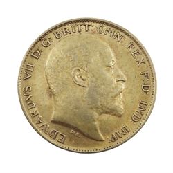 King Edward VII 1902 gold half sovereign