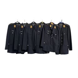 Six Continental uniform jackets