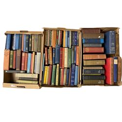 Assorted books including Philosophy, Biography, Novels etc in three boxes