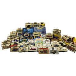 Various diecast model vehicles including two Corgi Aviation Archive Lancasters,   Days Gone, Oxford  and Vanguard (55)