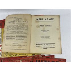 Hitler's 'Mein Kampf'  complete in 18 weekly parts published Hutchinson & Co
