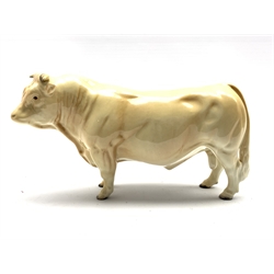 Beswick model of a Charolais bull No. 2463A